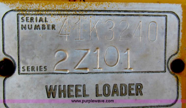 image for item G5668 1973 Caterpillar 930 wheel loader