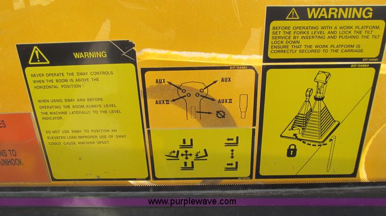 image for item G5670 JCB 530 telehandler