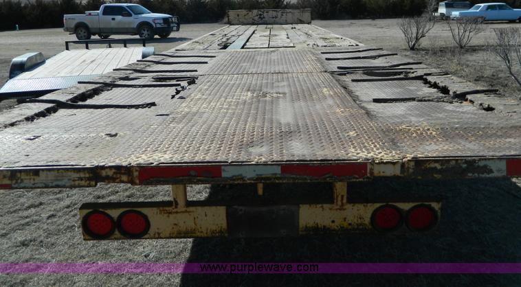 image for item G7792 1967 Lacrosse step deck trailer