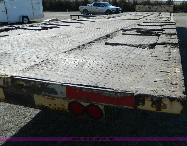 image for item G7792 1967 Lacrosse step deck trailer