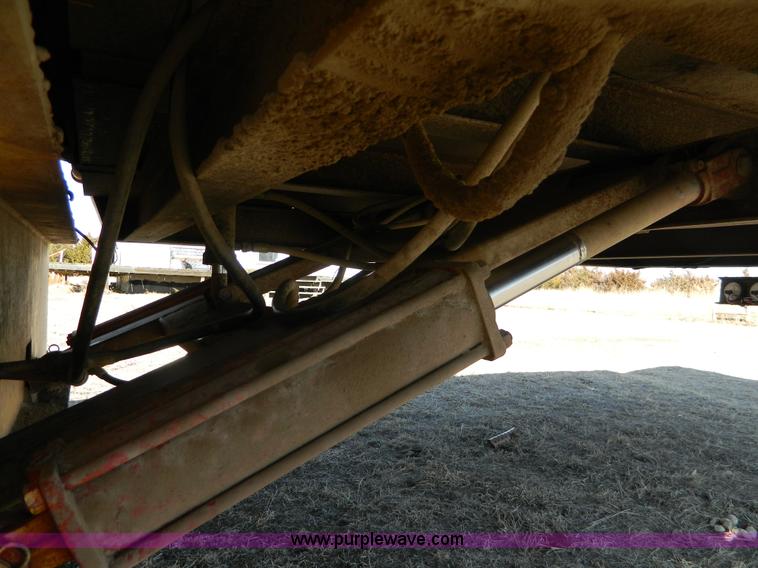 image for item G7792 1967 Lacrosse step deck trailer