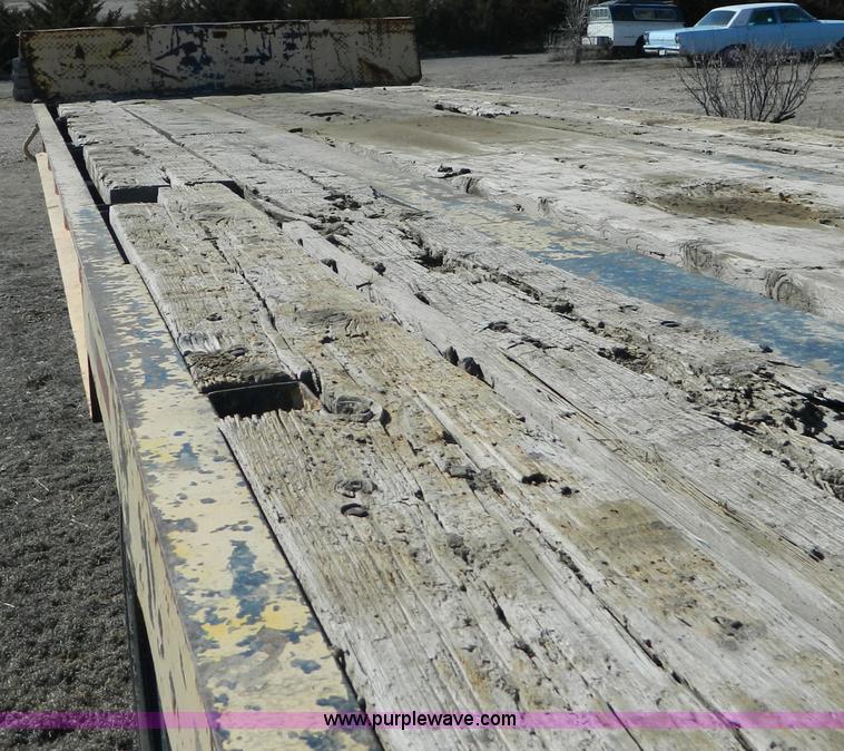 image for item G7792 1967 Lacrosse step deck trailer