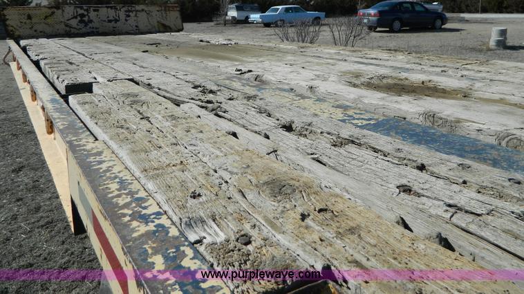 image for item G7792 1967 Lacrosse step deck trailer