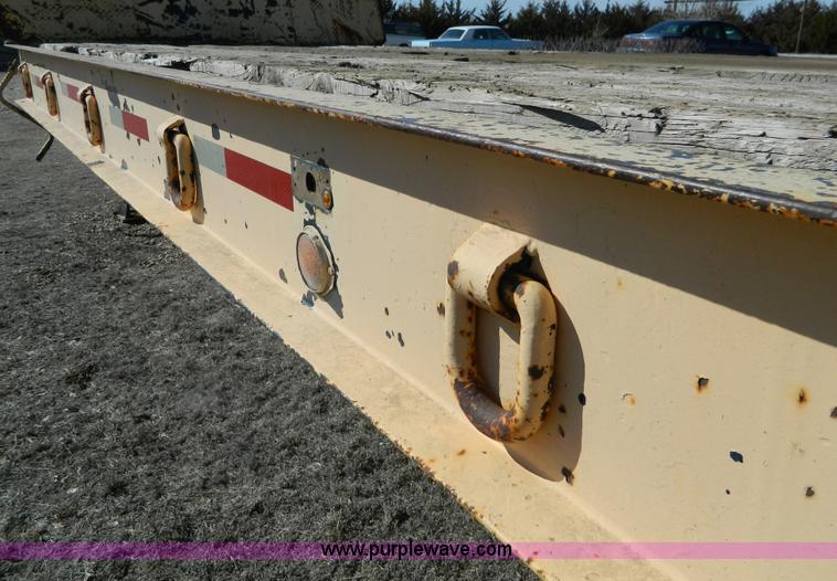 image for item G7792 1967 Lacrosse step deck trailer