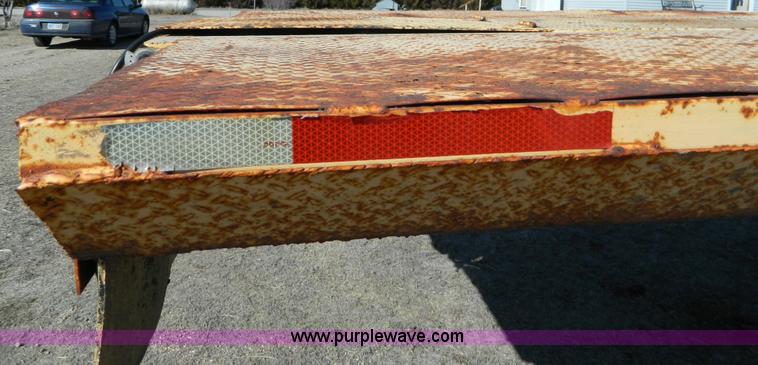 image for item G7792 1967 Lacrosse step deck trailer