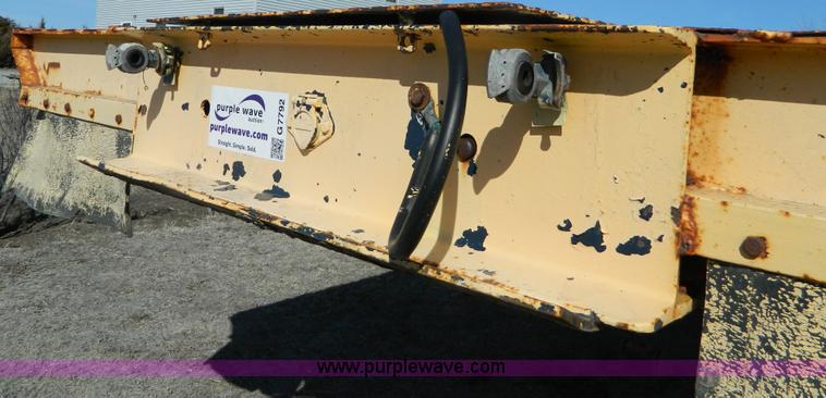 image for item G7792 1967 Lacrosse step deck trailer