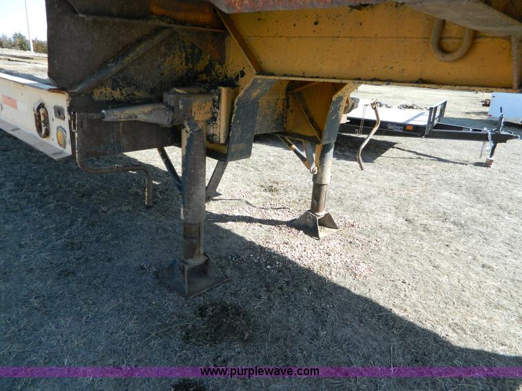 image for item G7792 1967 Lacrosse step deck trailer