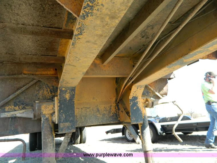 image for item G7792 1967 Lacrosse step deck trailer