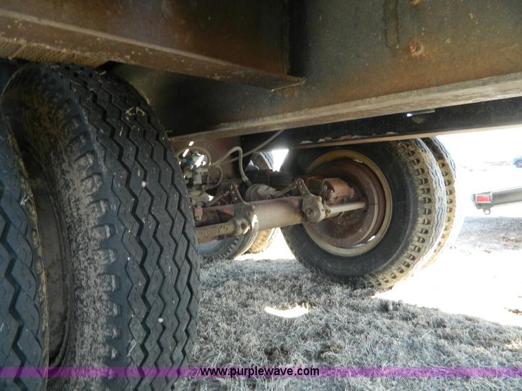 image for item G7792 1967 Lacrosse step deck trailer