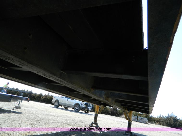 image for item G7792 1967 Lacrosse step deck trailer