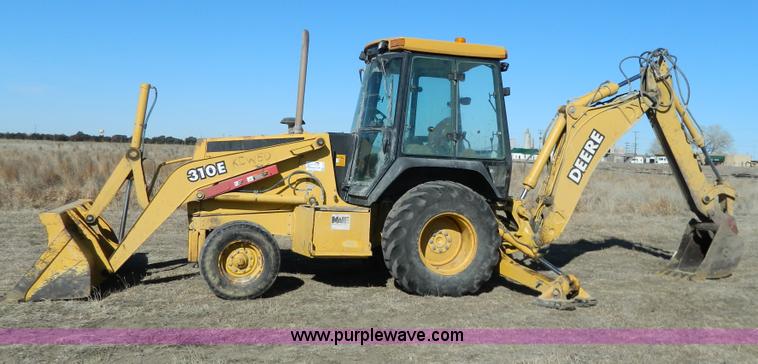 image for item G7796 1997 John Deere 310E backhoe