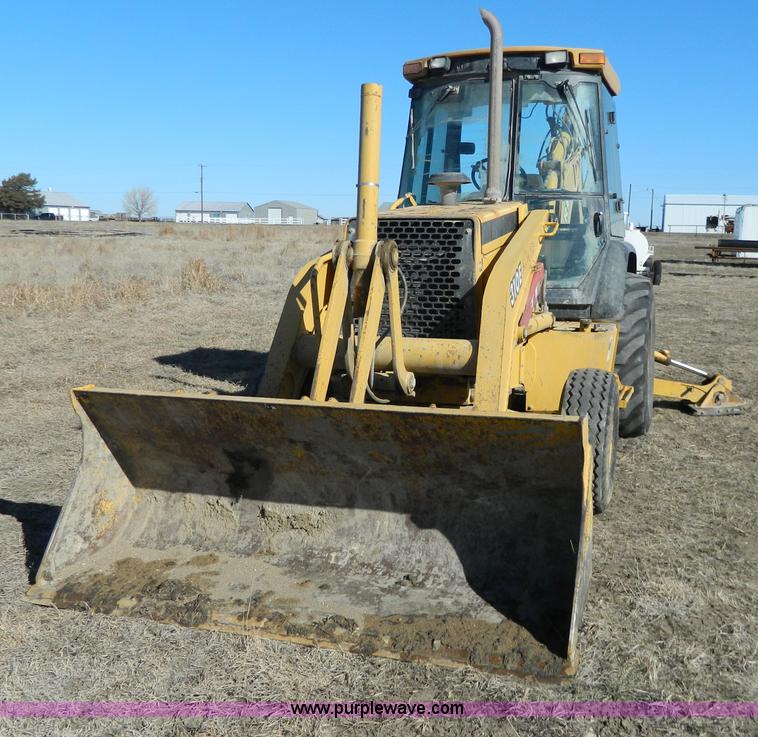image for item G7796 1997 John Deere 310E backhoe