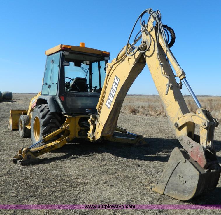 image for item G7796 1997 John Deere 310E backhoe