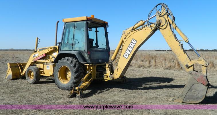 image for item G7796 1997 John Deere 310E backhoe