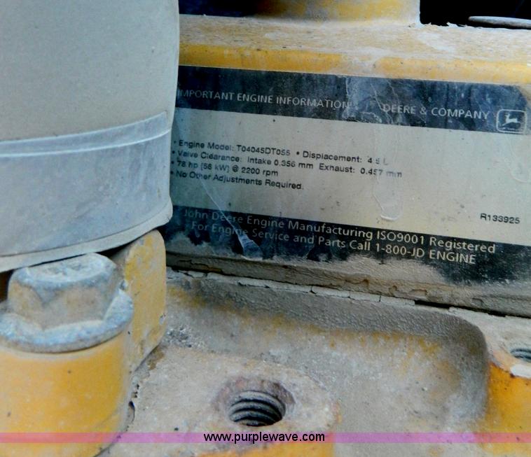 image for item G7796 1997 John Deere 310E backhoe