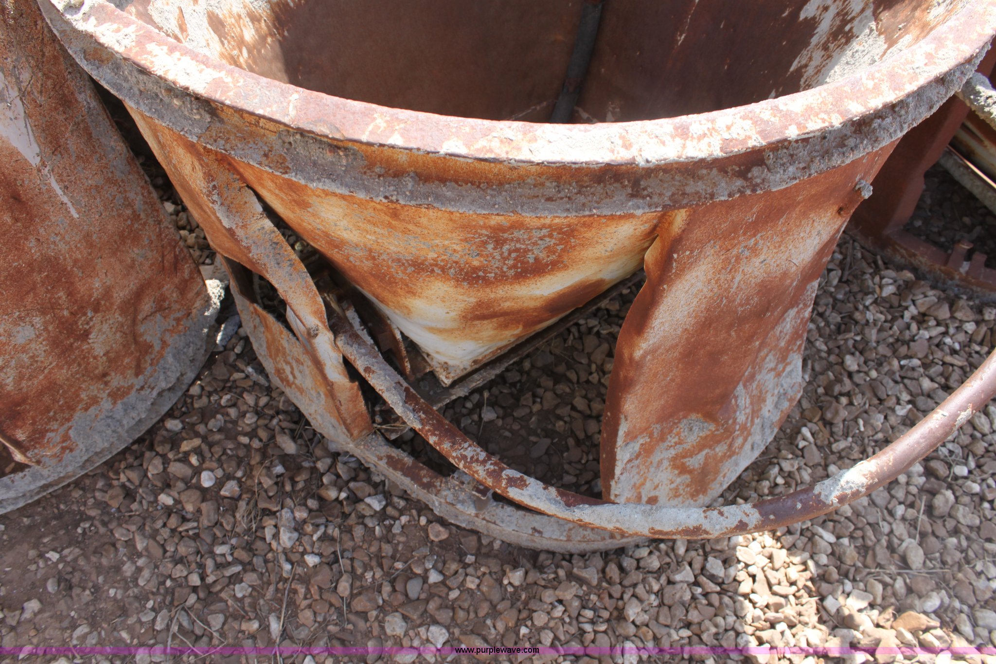 (3) concrete bins in Wichita, KS Item AA9112 sold Purple Wave