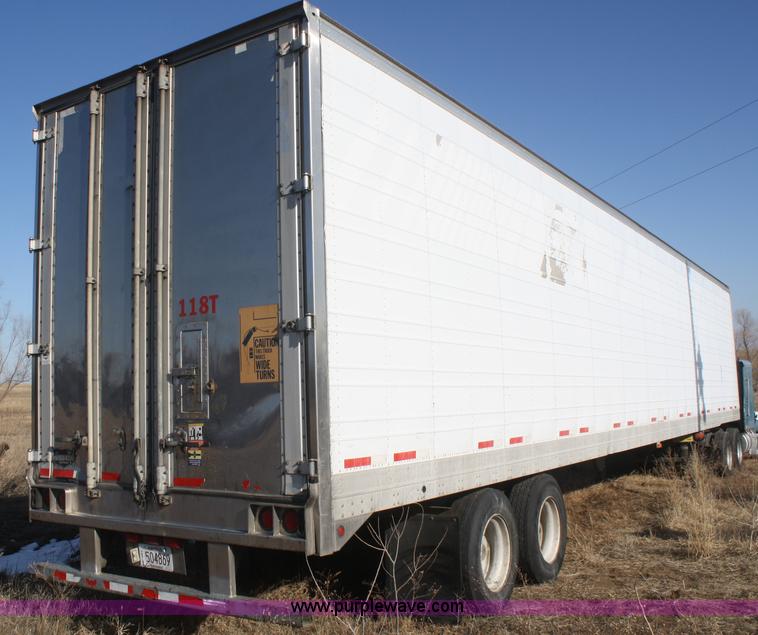 image for item F2572 1999 Wabash reefer trailer