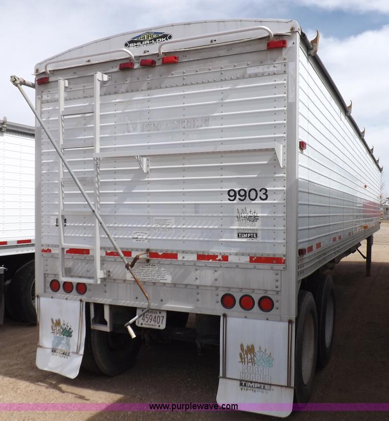 image for item F6468 1999 Timpte super hopper grain trailer