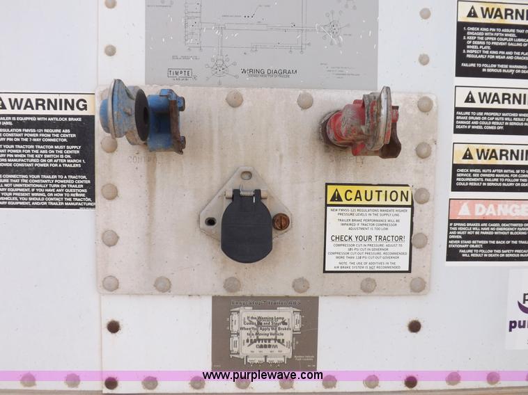 image for item F6468 1999 Timpte super hopper grain trailer