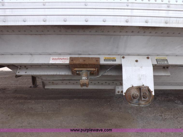 image for item F6468 1999 Timpte super hopper grain trailer