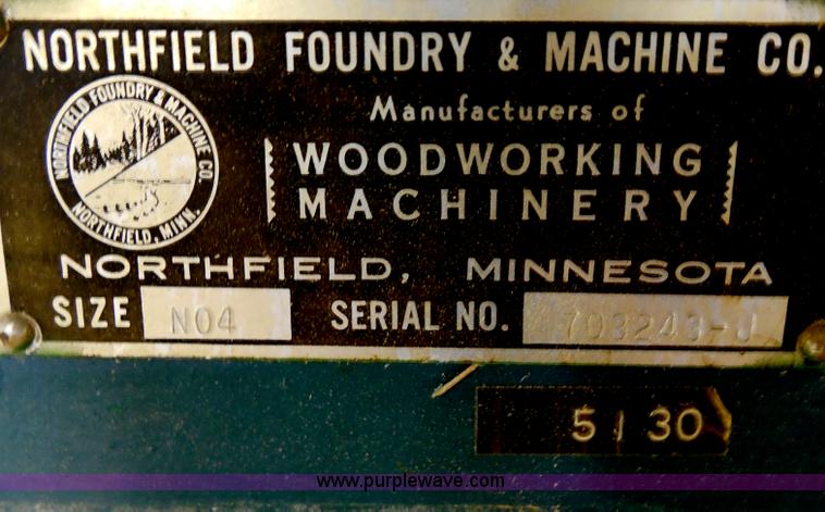 image for item A5117 Northfield Foundry & Machine Co. table saw