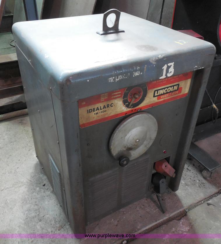 image for item AG9917 Lincoln Idealarc TM500 arc welder