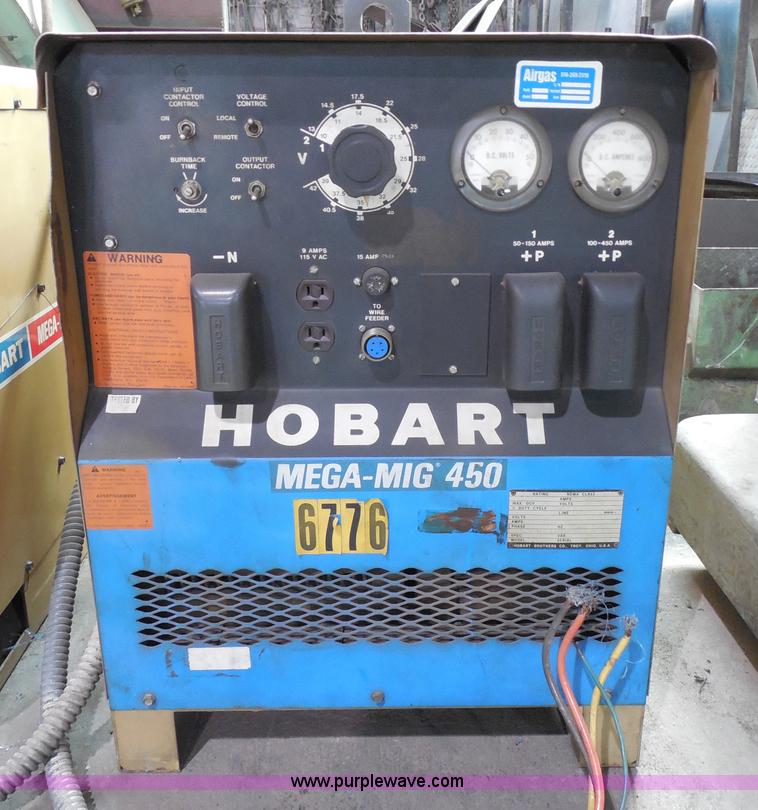 image for item AG9926 Hobart Mega-Mig 450 mig welder