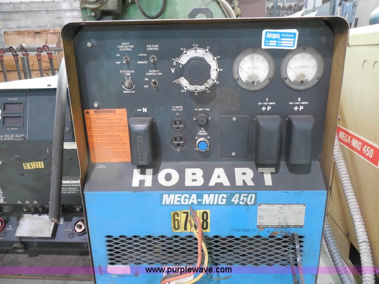 image for item AG9927 Hobart Mega-Mig 450 mig welder