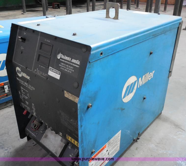 image for item AG9930 Miller Maxtron 450 CC/CV DC inverter arc welder