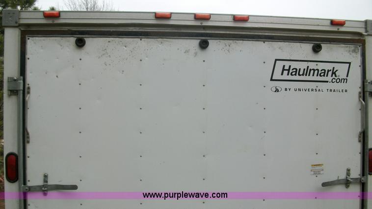 image for item B1892 2006 Haulmark Transport enclosed trailer