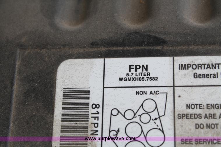 image for item B1898 1998 Chevrolet 2500 pickup truck