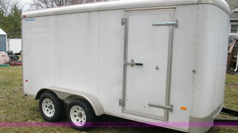 image for item B1899 2007 Doolittle enclosed trailer