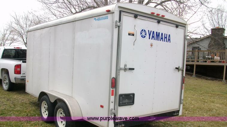 image for item B1899 2007 Doolittle enclosed trailer
