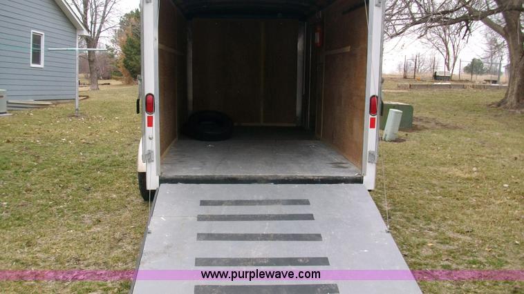 image for item B1899 2007 Doolittle enclosed trailer