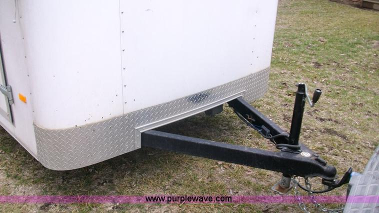 image for item B1899 2007 Doolittle enclosed trailer