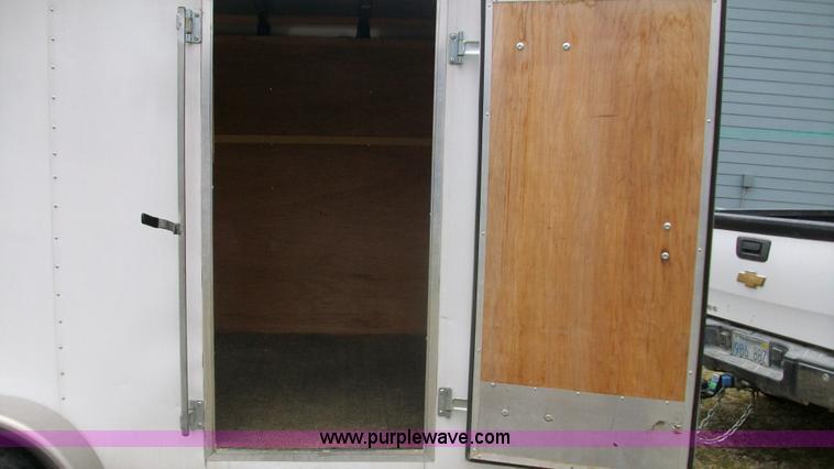 image for item B1899 2007 Doolittle enclosed trailer