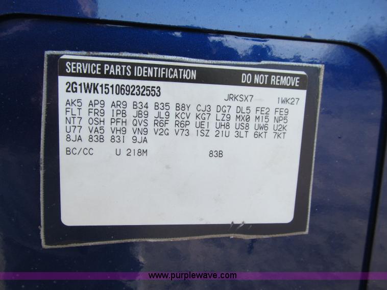 image for item D7243 2006 Chevrolet Monte Carlo LT