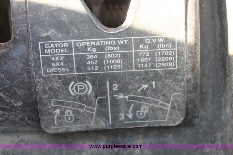 image for item E3269 2003 John Deere Trail Gator 4X2 UTV