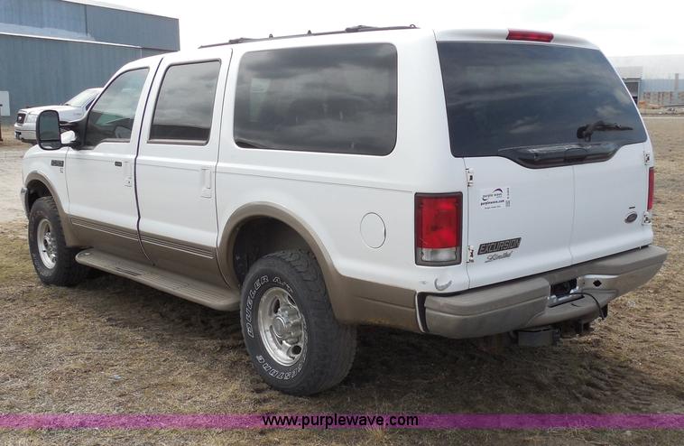 image for item E3364 2000 Ford Excursion Limited SUV