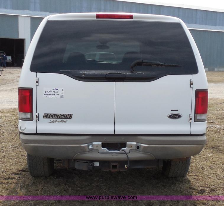 image for item E3364 2000 Ford Excursion Limited SUV