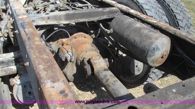 image for item E3819 1989 GMC Sierra tandem axle cab and chassis