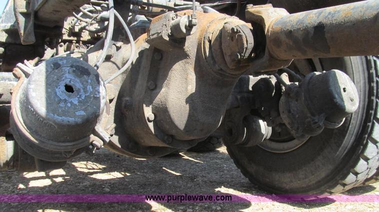 image for item E3819 1989 GMC Sierra tandem axle cab and chassis