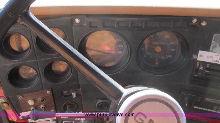 image for item E3819 1989 GMC Sierra tandem axle cab and chassis