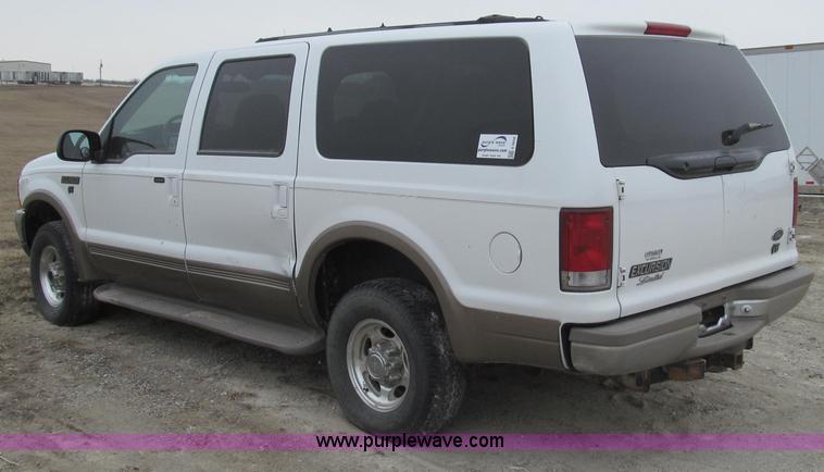 image for item E3838 2000 Ford Excursion Limited SUV