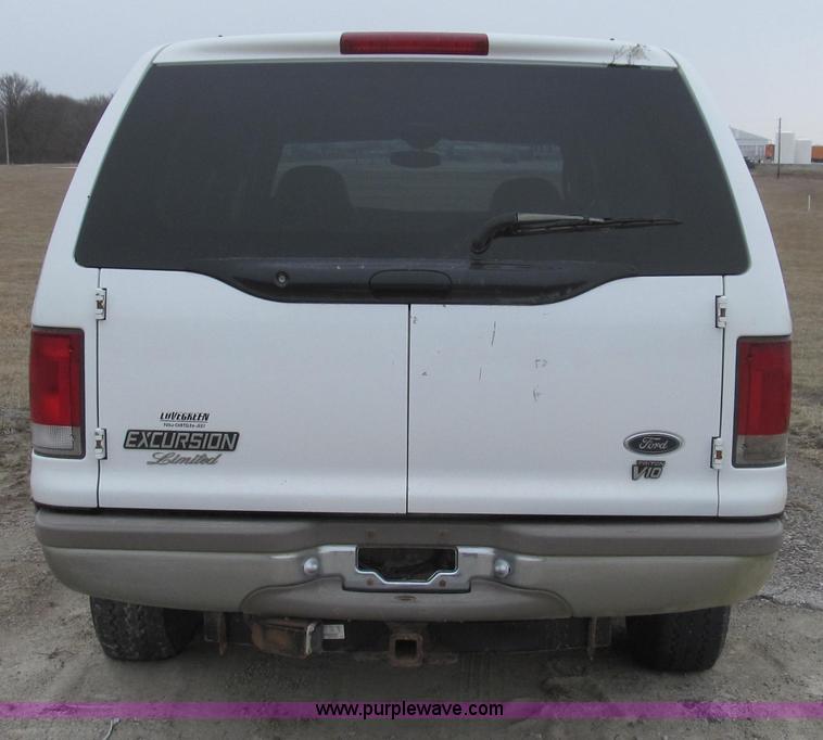 image for item E3838 2000 Ford Excursion Limited SUV