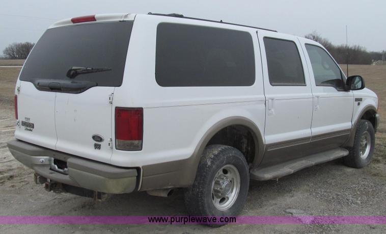 image for item E3838 2000 Ford Excursion Limited SUV