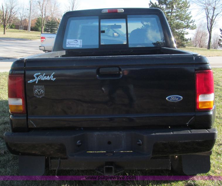 image for item E5886 1996 Ford Ranger Splash SuperCab pickup truck