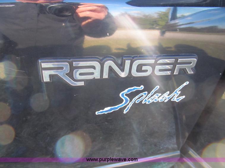 image for item E5886 1996 Ford Ranger Splash SuperCab pickup truck