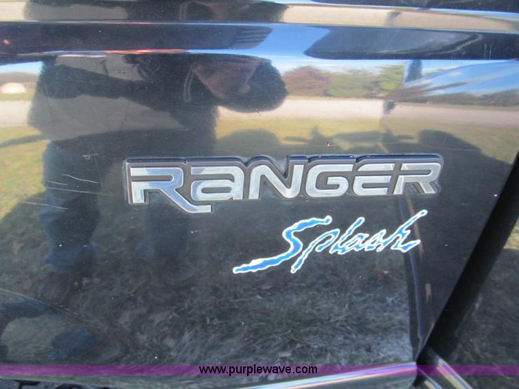 image for item E5886 1996 Ford Ranger Splash SuperCab pickup truck
