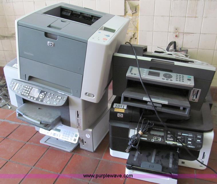 (5) assorted printers in Kansas City, MO Item E5920 sold Purple Wave